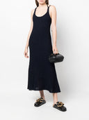 3.1 Phillip Lim Sl Cotton Blend U Nk Knit Dress