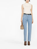 Giuliva Heritage Straight Leg Trousers With Five Pockets