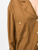 Giuliva Heritage Loose Fit Shirt With Blazer Collar And Pocket