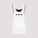 The Attico Flat Ribbed Jersey Tank Top