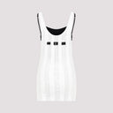 The Attico Flat Ribbed Jersey Tank Top