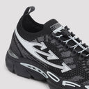 Off White M Be Right Back Knit Sneakers