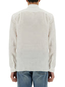 Camisa lacoste con logotipo
