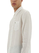 Camisa lacoste con logotipo