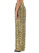 Dries Van Noten pantalones jacquard