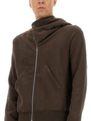 Rick Owens Drkshdw Asymmetrisches Zipper -Sweatshirt