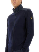 Belstaff "Kelby" Cardigan med dragkedja