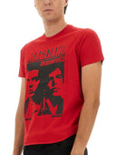 Dsquared t -shirt met afdrukken