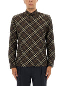 Burberry Cotton Flanel Check Shirt
