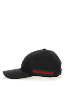 Gorra De Béisbol Gucci Con Web
