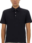 Zegna katoenen poloshirt met zak