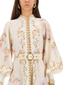 Zimmermann Midi Dress With Buttons "Hypnotic"