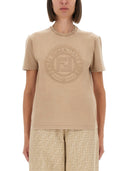 Camiseta fendi con logotipo
