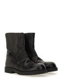 Mm6 Maison Margiela Leather Biker Boot