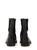 Mm6 Maison Margiela Leather Biker Boot