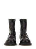 Mm6 Maison Margiela Leather Biker Boot