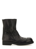Mm6 Maison Margiela Leather Biker Boot