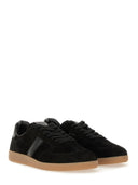 Zapatilla de cuero Tom Ford con logotipo
