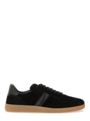 Zapatilla de cuero Tom Ford con logotipo