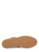 Zapatilla de cuero Tom Ford con logotipo
