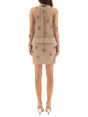 Fendi Tüllkleid mit Stickerei