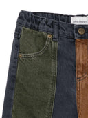 Bobo vælger "farveblok" denimbukser
