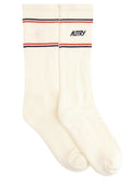 Autry X Maison Kitsuné Socks met logo