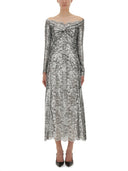Rabanne Long Lace Dress