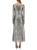 Rabanne Long Lace Dress