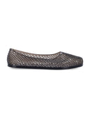 Scarpe basse dell'antica Grecia nere