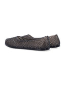 Scarpe basse dell'antica Grecia nere