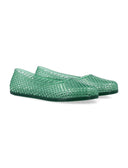 Scarpe basse dell'antica Grecia Verde