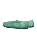 Scarpe basse dell'antica Grecia Verde