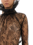 Alexander Mc Queen Floral Blonder Top