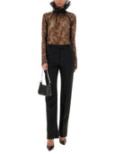 Alexander Mc Queen Floral Blonder Top