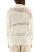 Fabiana Filippi Platinum And Mohair Knit