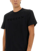 Alexander Mc Queen T -shirt med logo