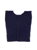 Braga de cuello de lana con cremallera de Dries Van Noten