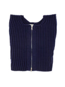 Braga de cuello de lana con cremallera de Dries Van Noten
