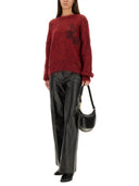 Pantalones de cuero de Isabel Marant "Ciarra"