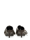 Dries Van Noten Leather Slip On Mules