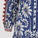Farm Rio Luna Blue Mini Dress