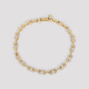 Casablanca Enamel C Link Necklace