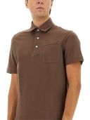 Polo de algodón Zegna con bolsillo