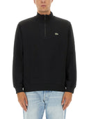 Sudadera con cremallera de tres cuartos