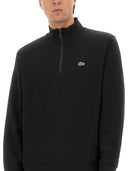 Sudadera con cremallera de tres cuartos
