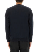 Stone Island sweatshirt med ribben kanter