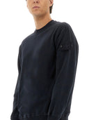 Stone Island sweatshirt med ribben kanter