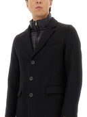 Herno Coat With Quilted Insert