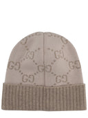 Gorro Gucci De Jacquard Con Gg